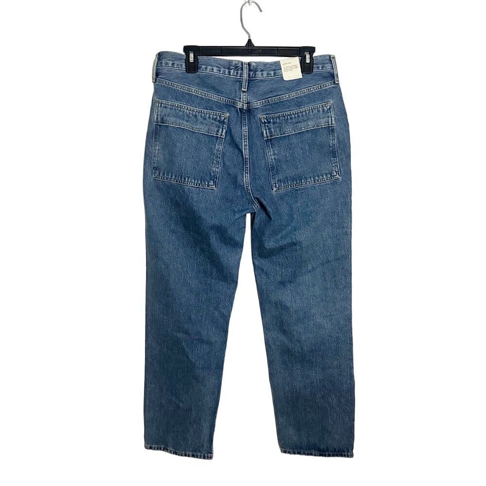 AGOLDE Cooper Cargo Jean in Regulation High Rise Straight Leg Blue Size 29 NEW - Picture 4 of 10